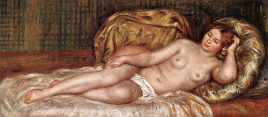 Nude on Cushions